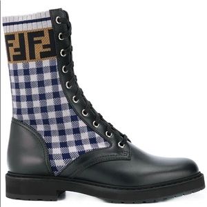 Fendi Combat Boots Size 39.5